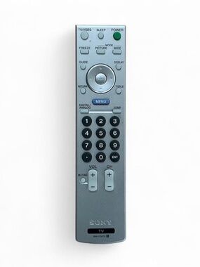 Sony RM-YD012 TV Replacement Remote Control Original OEM Silver - TESTED WORKING